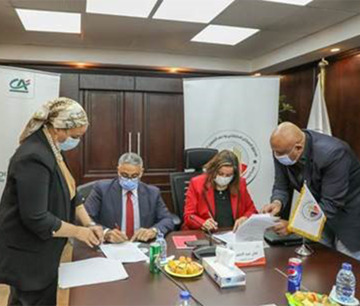 Social Housing and Mortgage Finance Fund and Crédit Agricole Egypt sign an agreement to serve the low and middle-income citizens