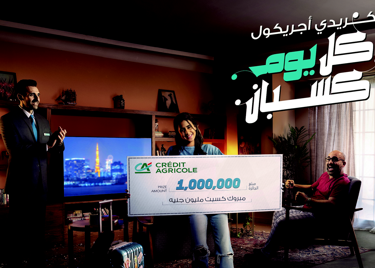 Credit Agricole Egypt Launches “A Winner Everyday” Campaign With Prizes Winning Chances of More Than 2 Million Pounds Under the Supervision of the Ministry of Social Solidarity